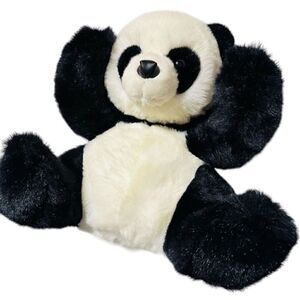 Panda Bear Cute animal, teddy bear, Black and white and eyes brown. So C…